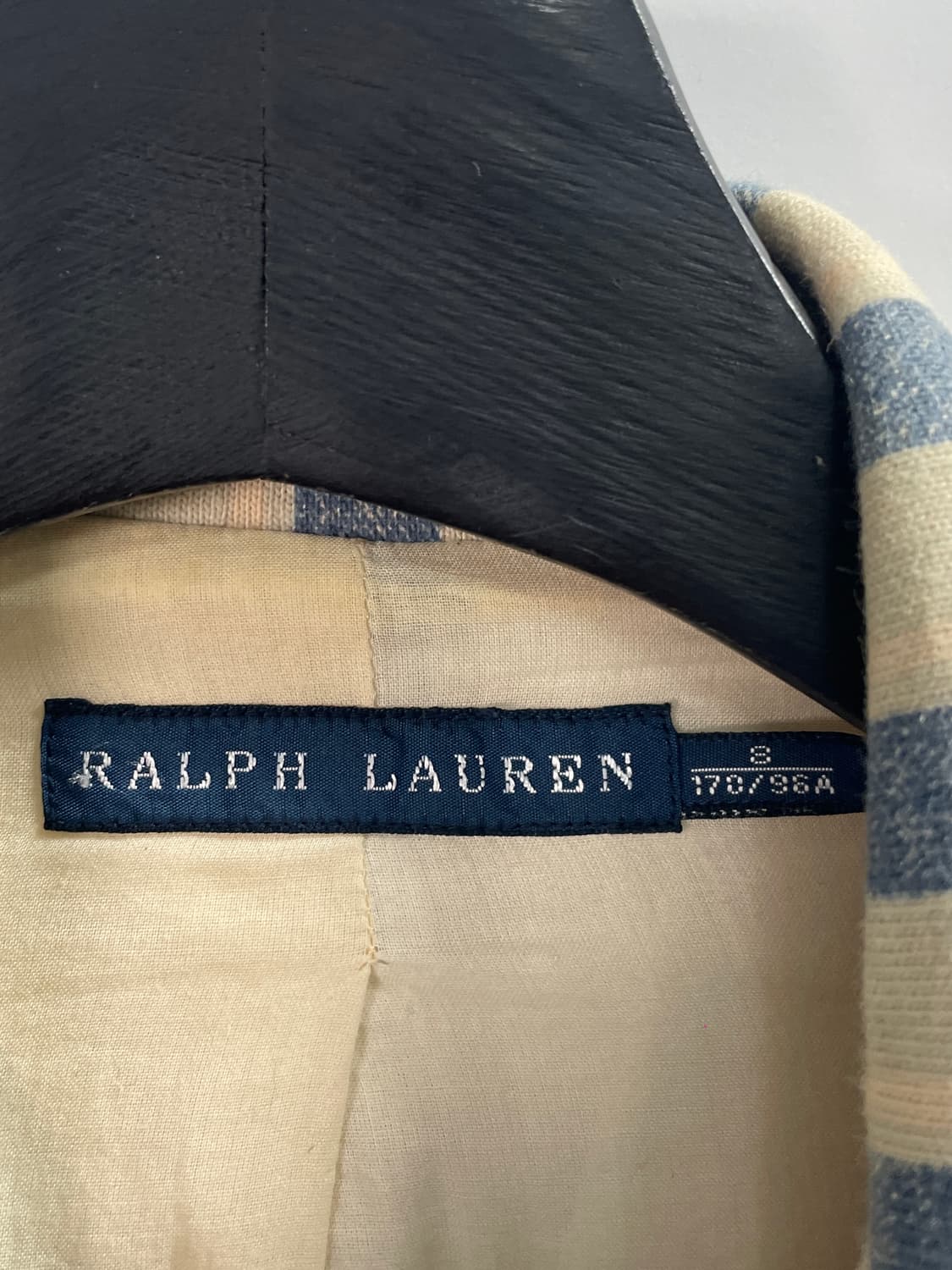 폴로 랄프로렌 우먼스 스트라이프 코튼 블레이저 자켓 (on.310) 상품이미지8