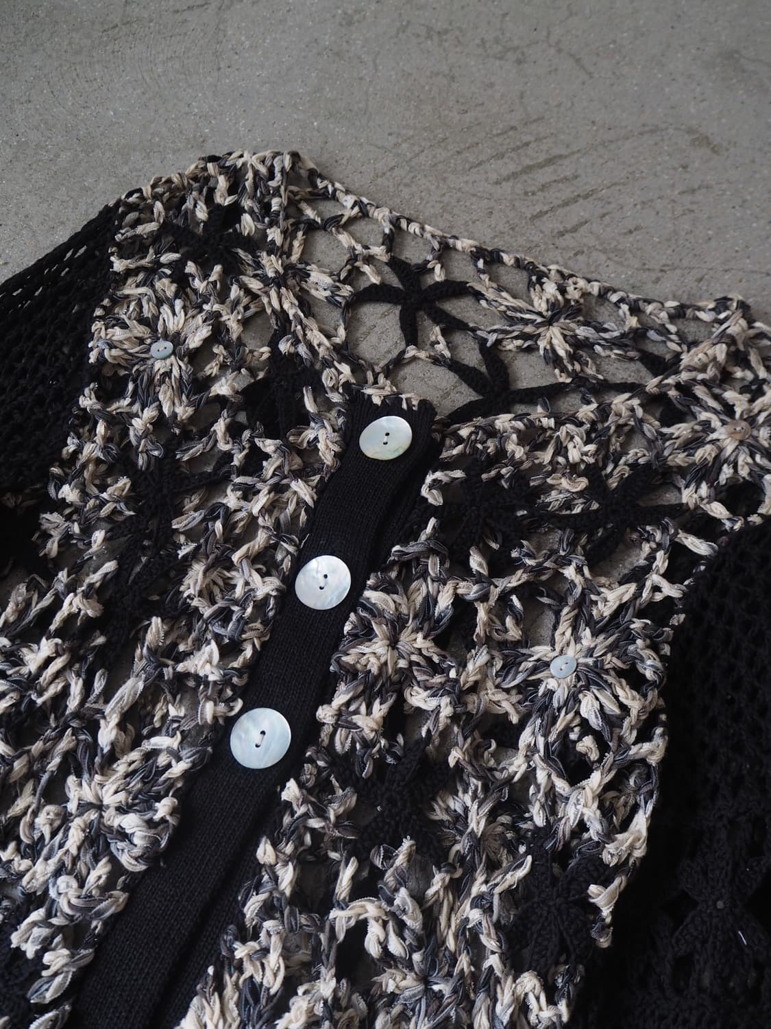 vintage crochet cardigan 상품이미지2