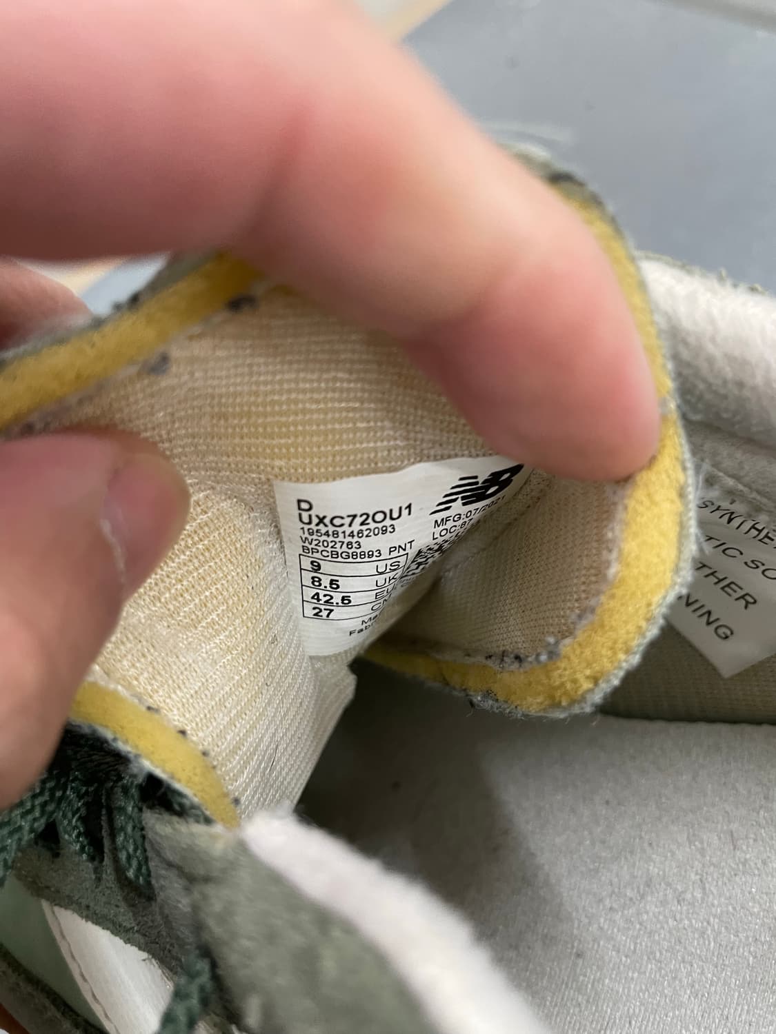 뉴발란스 XC-72 드라이 세이지 270 (gr-3747) 상품이미지9