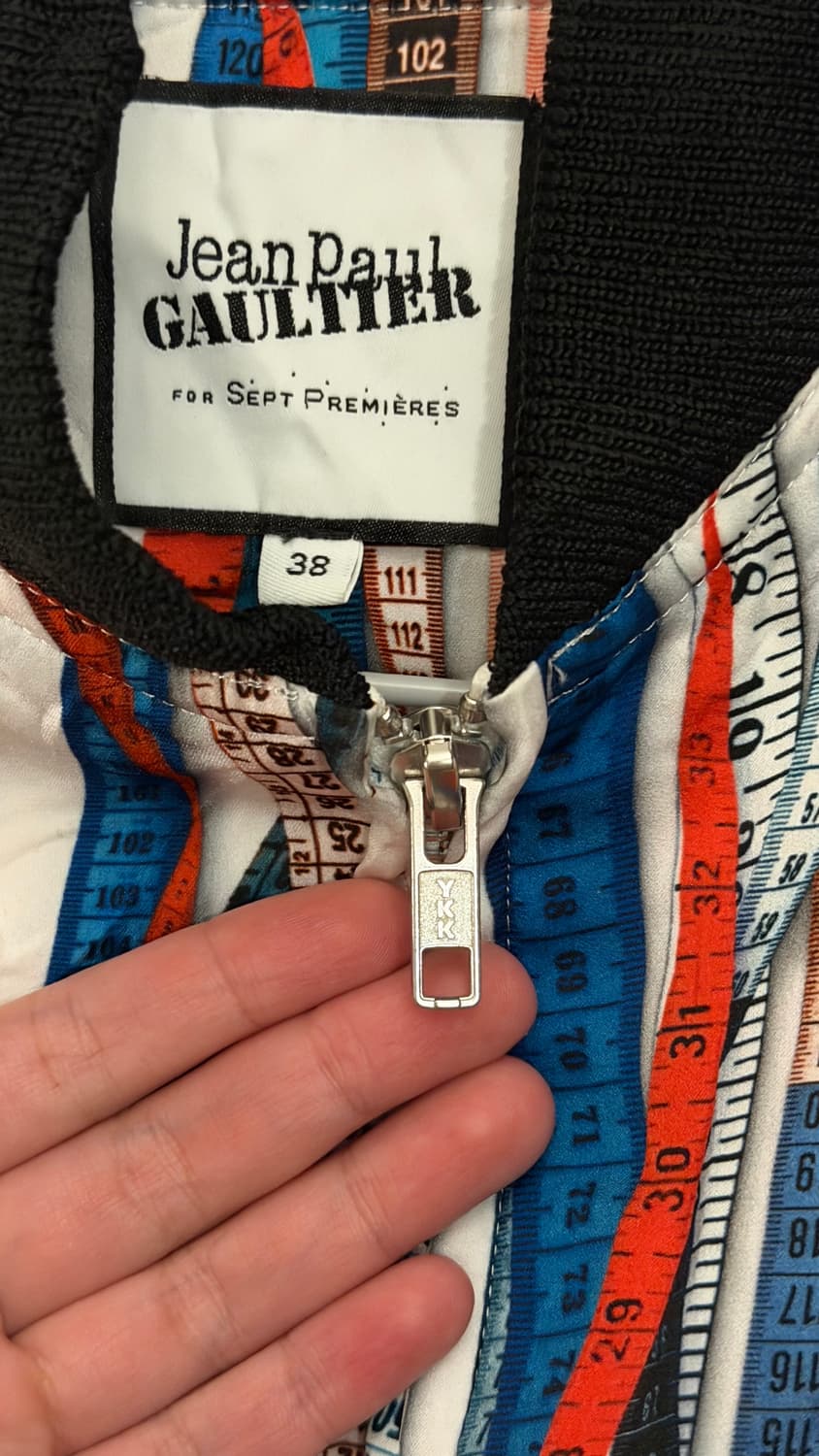 15F/W 장폴고티에 그래픽 투웨이 봄버 자켓 상품이미지3