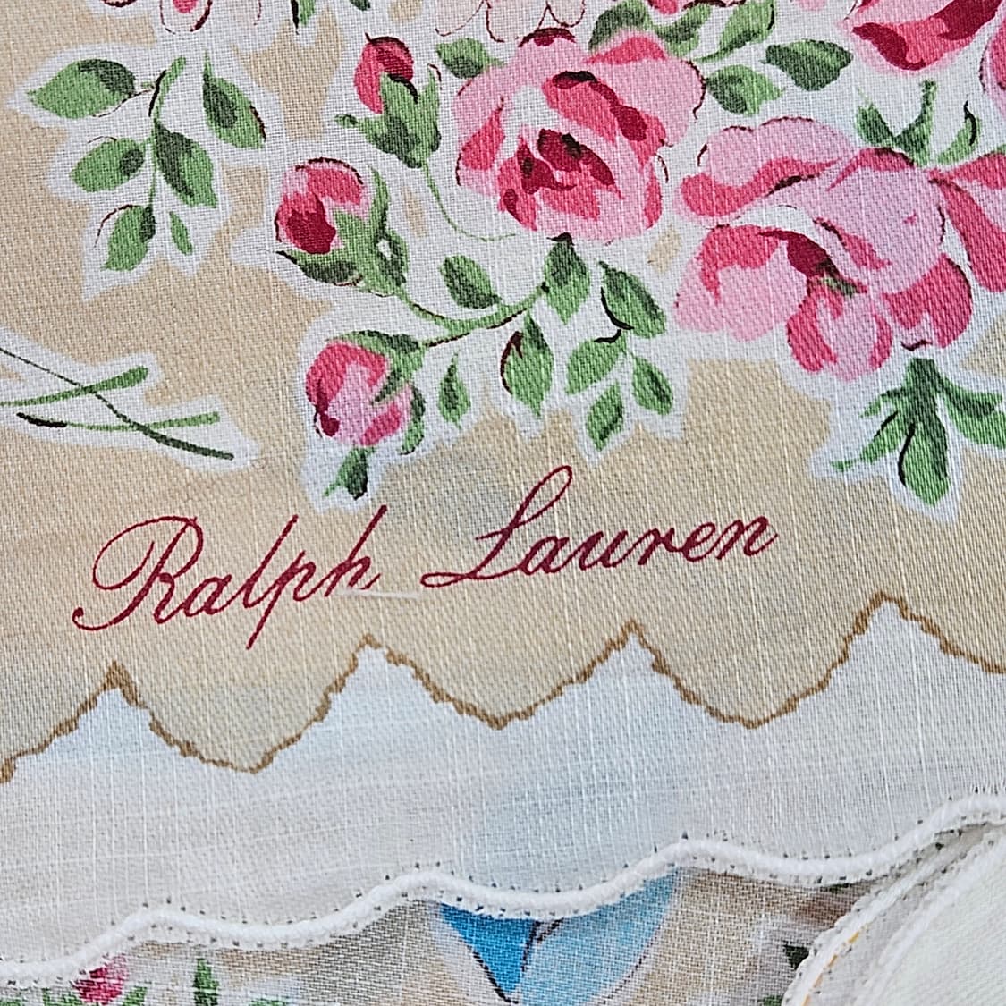 랄프로렌(Ralph Lauren) 플로럴 리본 프레임 손수건 상품이미지6