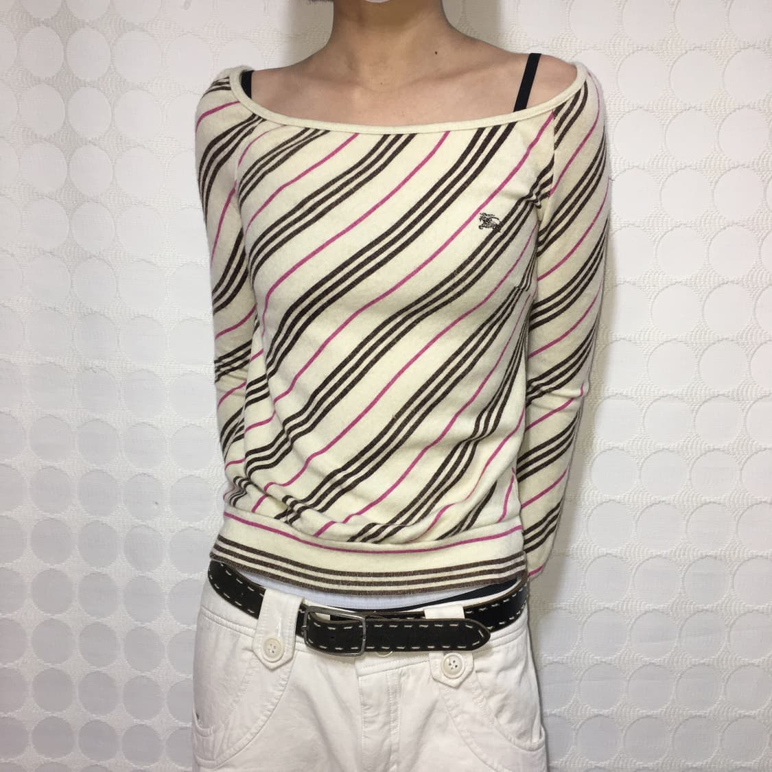 버버리 9부소매 상의 상품이미지2