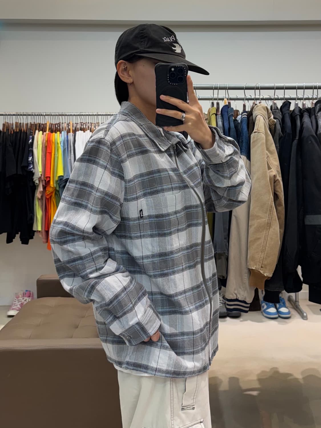 스투시 헤리티지 플레이드 집 셔츠 상품이미지4