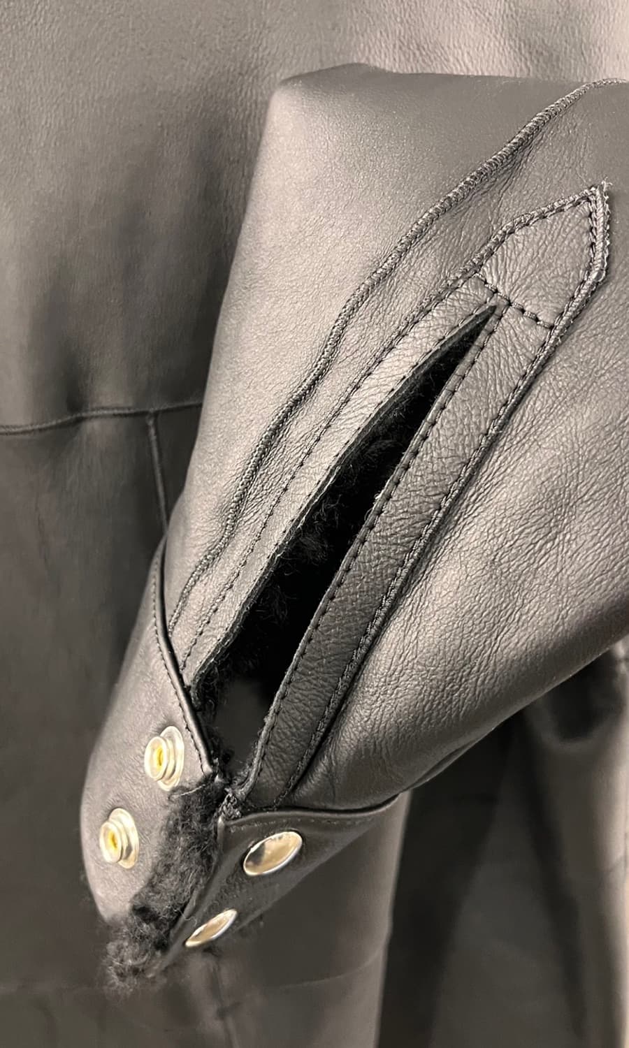 IRO MAN 22FW 리버시블 양가죽양털 레더 자켓 M 상품이미지5