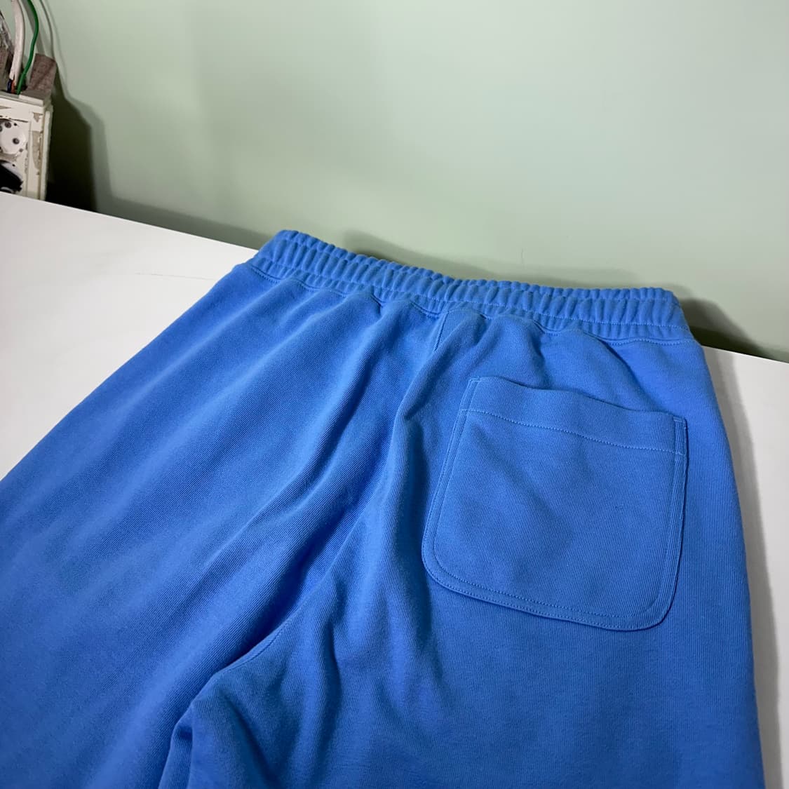 M-L 골스튜디오 스카이블루 기본로고 루즈핏 스웻코튼 조거팬츠 상품이미지7