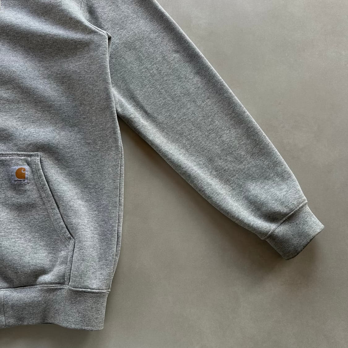[L]칼하트 WIP 미드웨이트 그레이 후드집업 상품이미지6