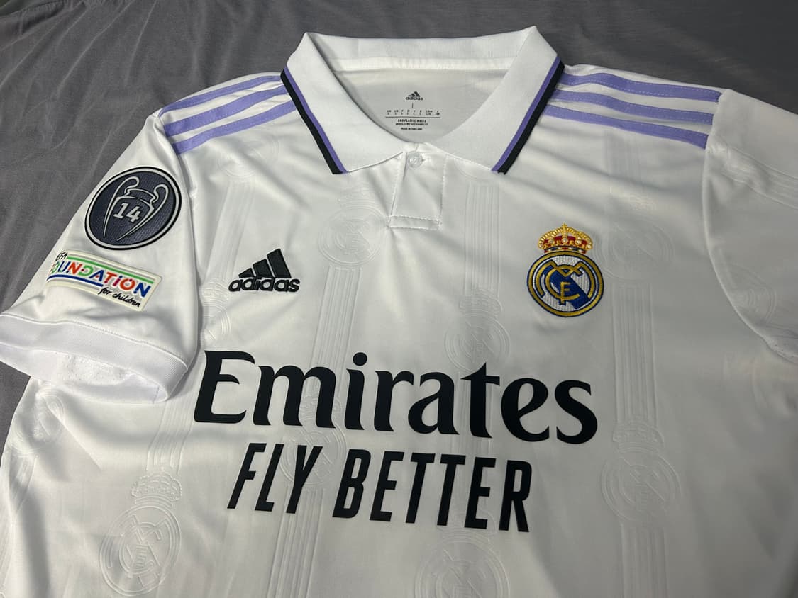 22/23 레알 마드리드 홈 유니폼  상품이미지3