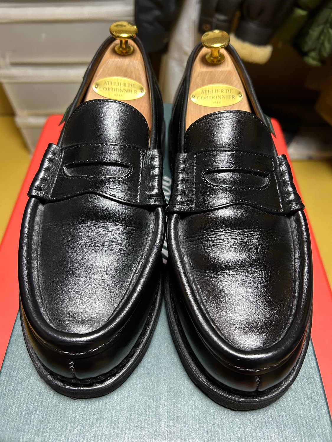 *특급컨디션*파라부트 레임스 블랙 UK7사이즈(실착2회) 상품이미지1