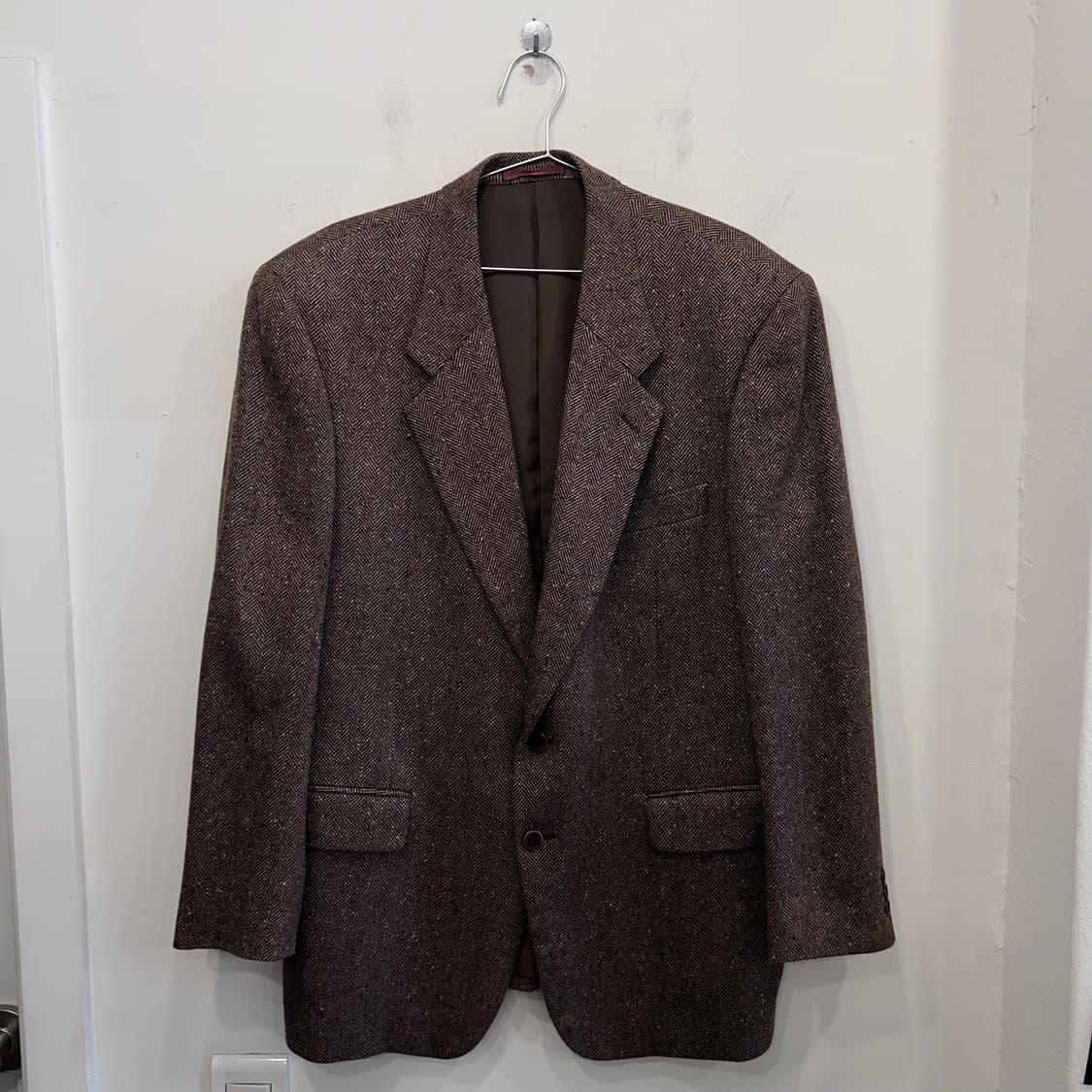 입생로랑 뿌르 옴므 퓨어 울 헤링본 블레이져 상품이미지2