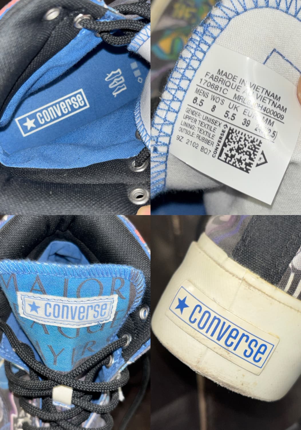 컨버스 그래픽 하이탑 스니커즈 / Multi 상품이미지8