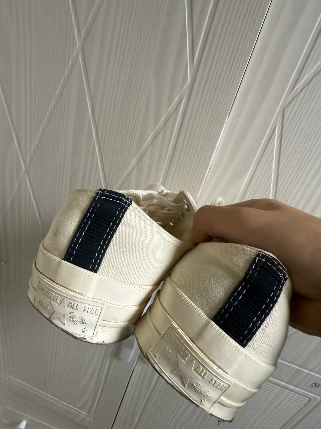 컨버스 x 플레이 꼼데가르송 척 70 로우 화이트 275 상품이미지8