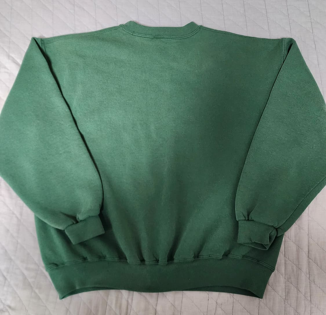 [XL] 90s 빈티지 러셀 애슬레틱 포레스트 그린 맨투맷 스웻 상품이미지6