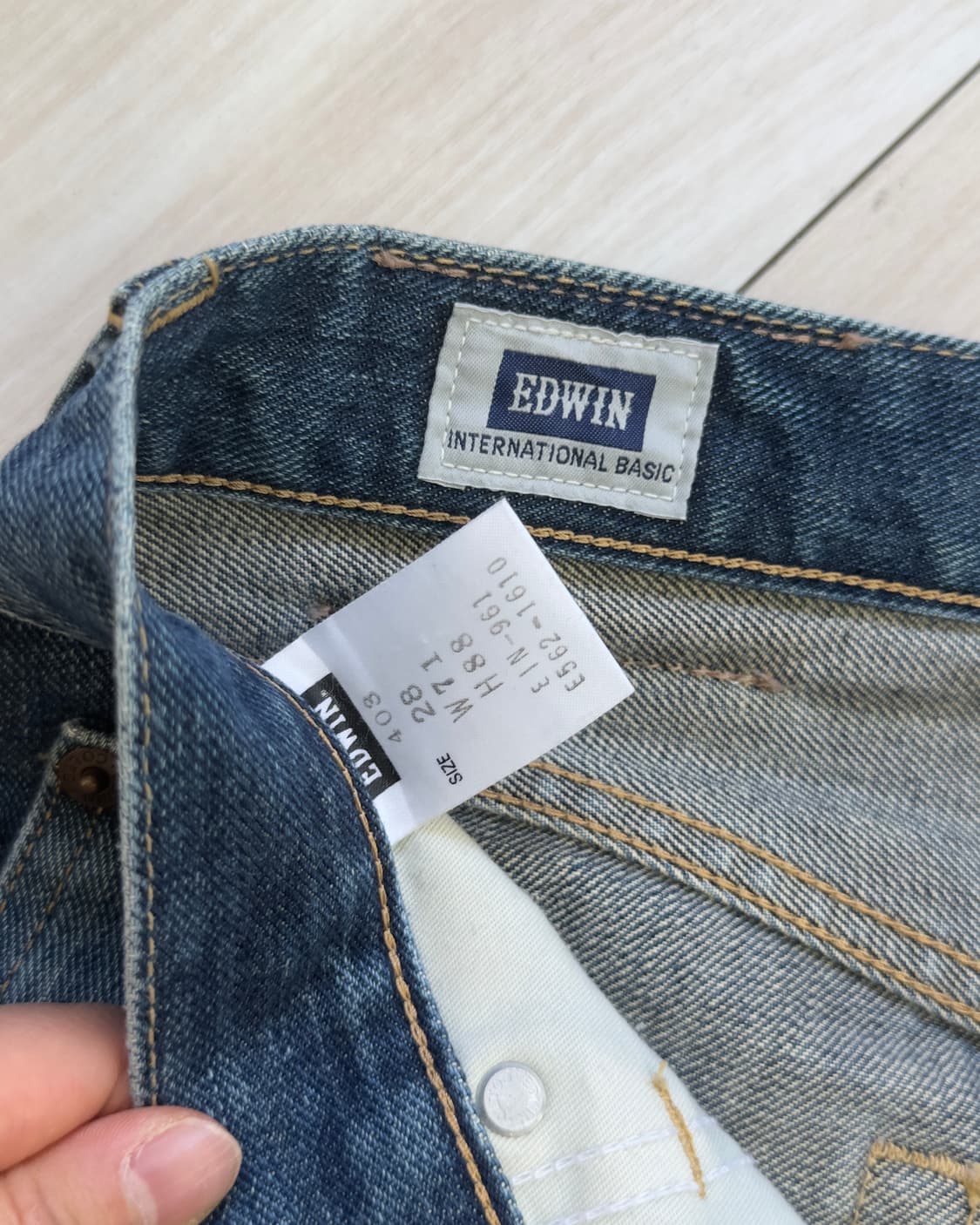[EDWIN 403] straight fit denim (28 inch) 상품이미지9