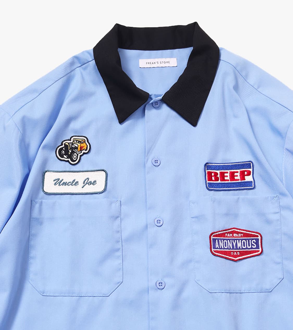 FREAK’S STORE - PATCH WORK SHIRT 상품이미지3