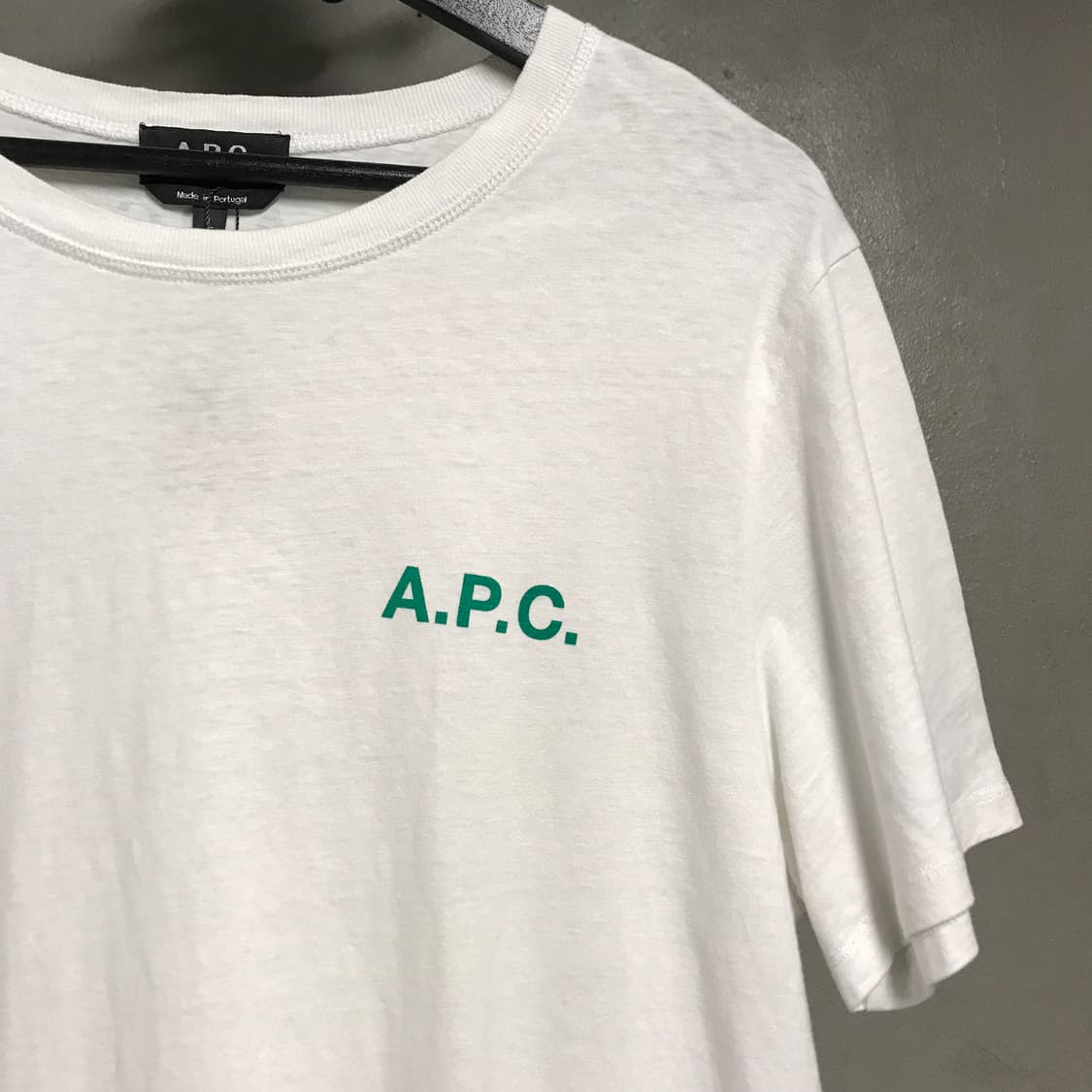 APC 아페쎄 반팔 티셔츠 화이트 L 상품이미지4