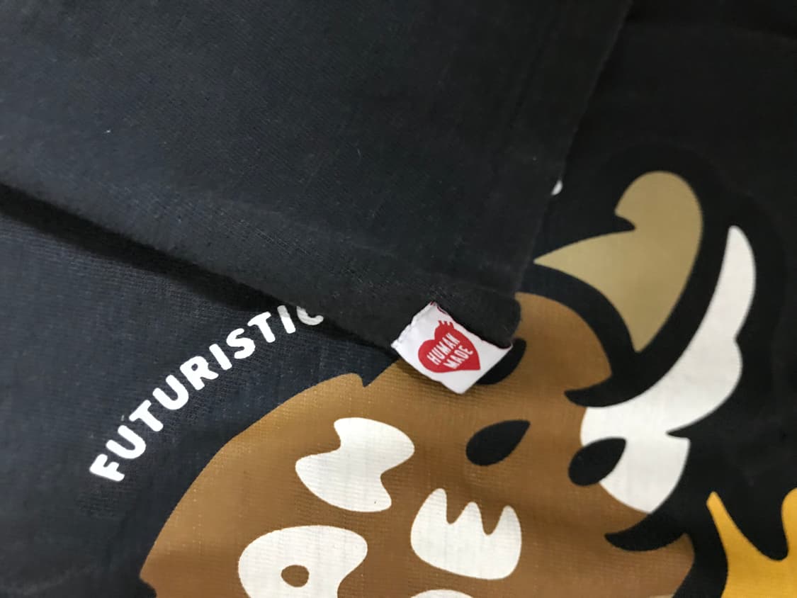 휴먼메이드 (XL) 검정 반팔 상품이미지2