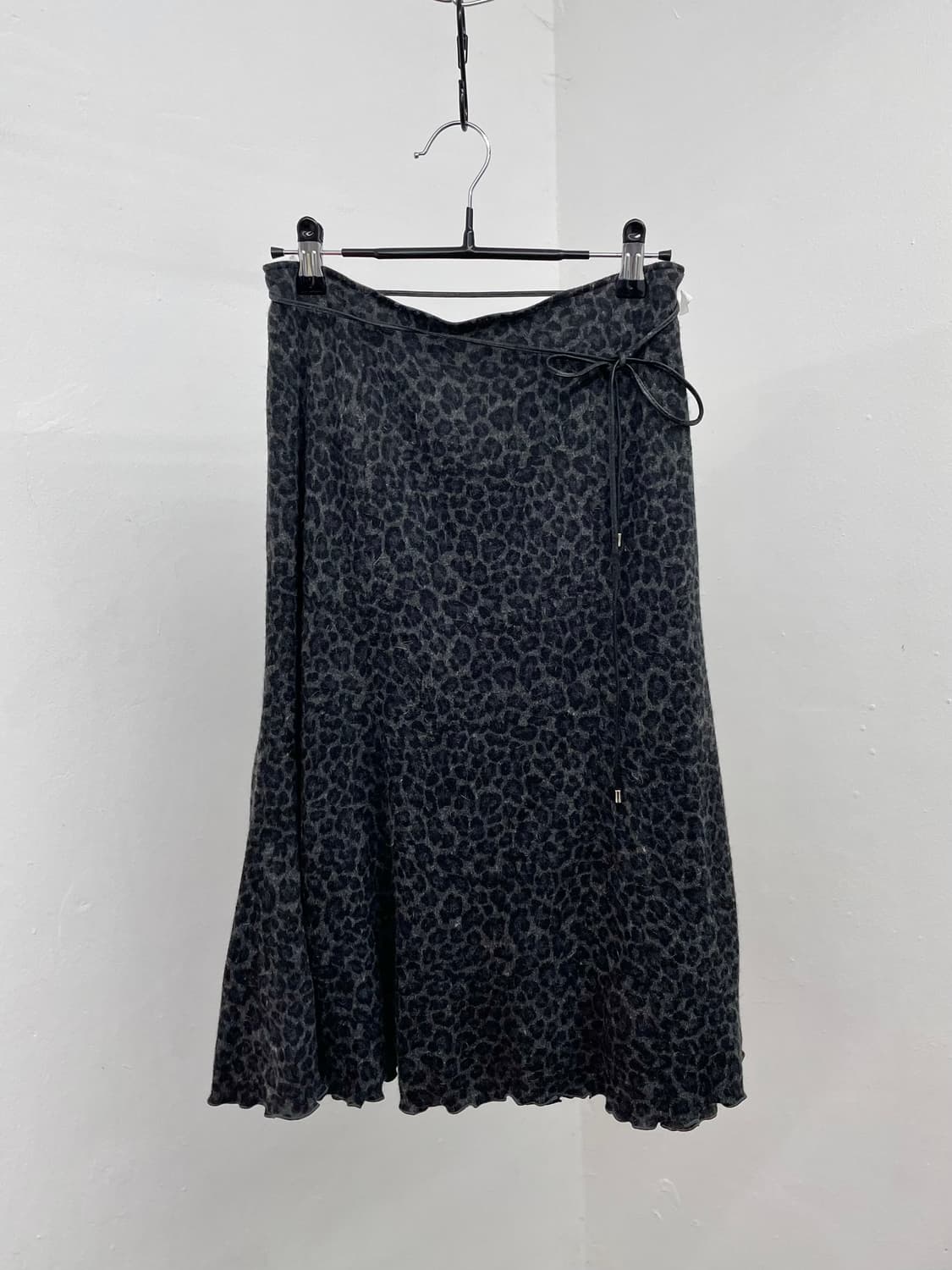 호피 헤어리 스커트 상품이미지5