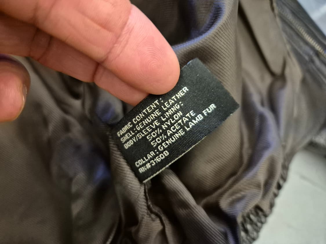 JOS A BANK TYPE A-2 레더 자켓 상품이미지10