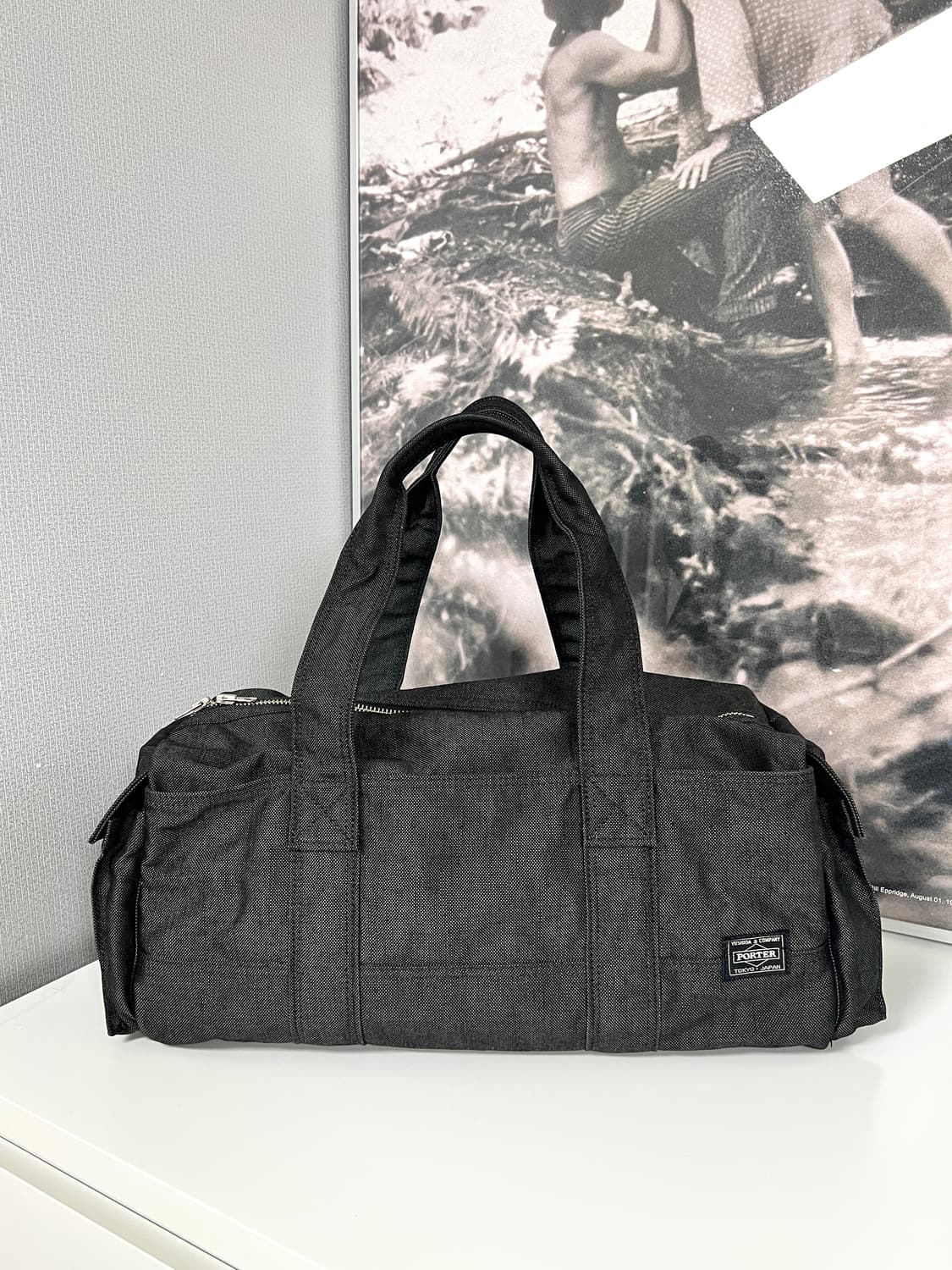 PORTER SMOKY-BOSTON BAG L (Black) 상품이미지1