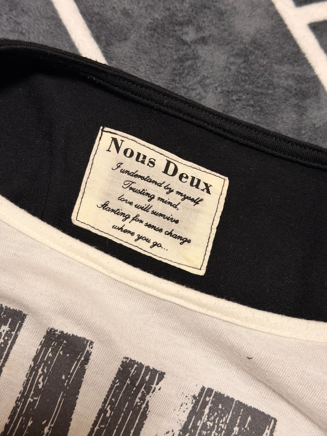 큐빈 큐빈티지 레이어드 펑크 슬리브  상품이미지5