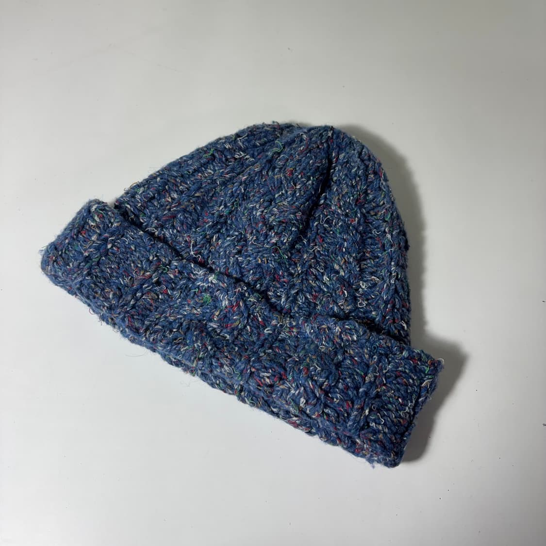 OS 폴로 데님앤서플라이 네이비 꽈배기 비니 상품이미지2