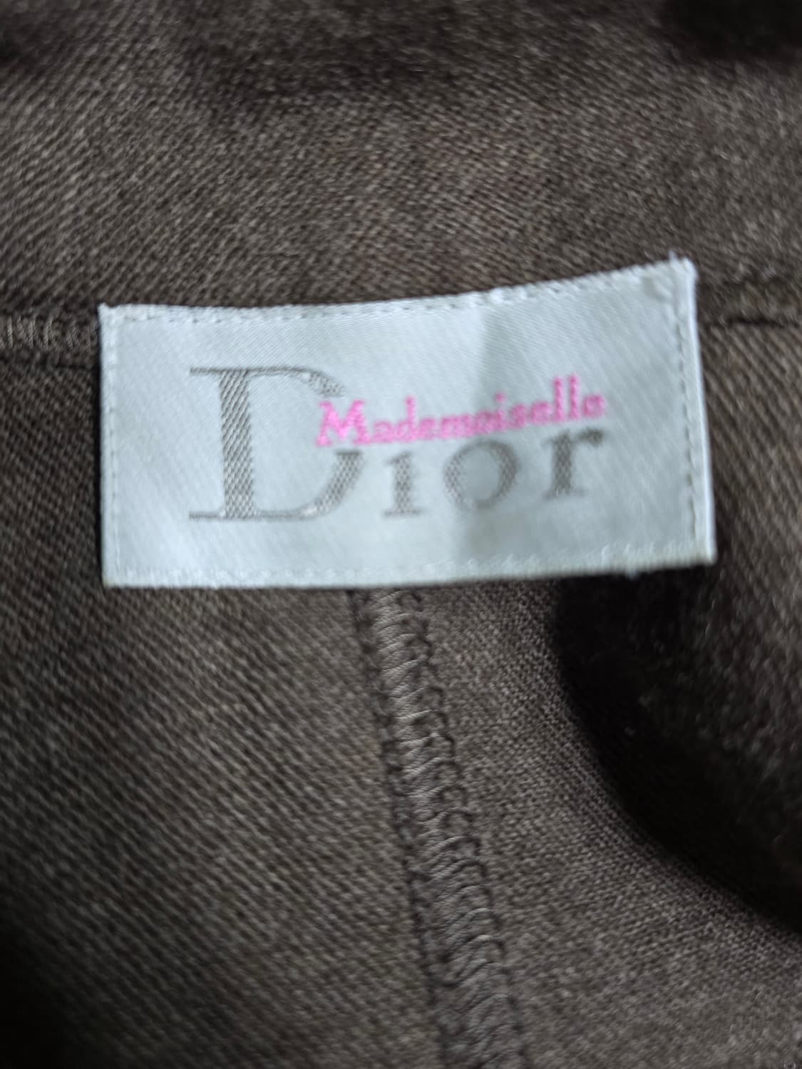 디올 마드모아젤 울 원피스 55~정핏66 상품이미지10