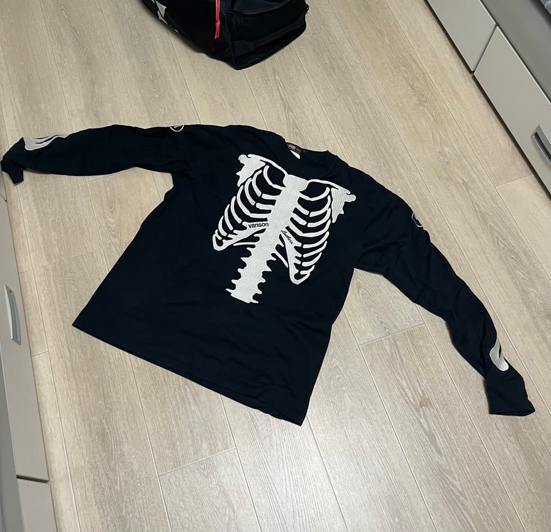 밴슨 롱슬리브 XL vanson real bone 상품이미지1