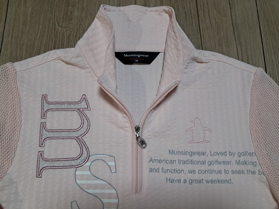 먼싱웨어 골프 여성 긴팔티 M 상품이미지5