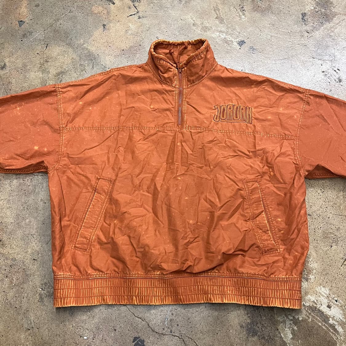 [정품/XL] 나이키 조던 가먼트다잉 하프집업 DNA 아노락 자켓 b17 상품이미지3