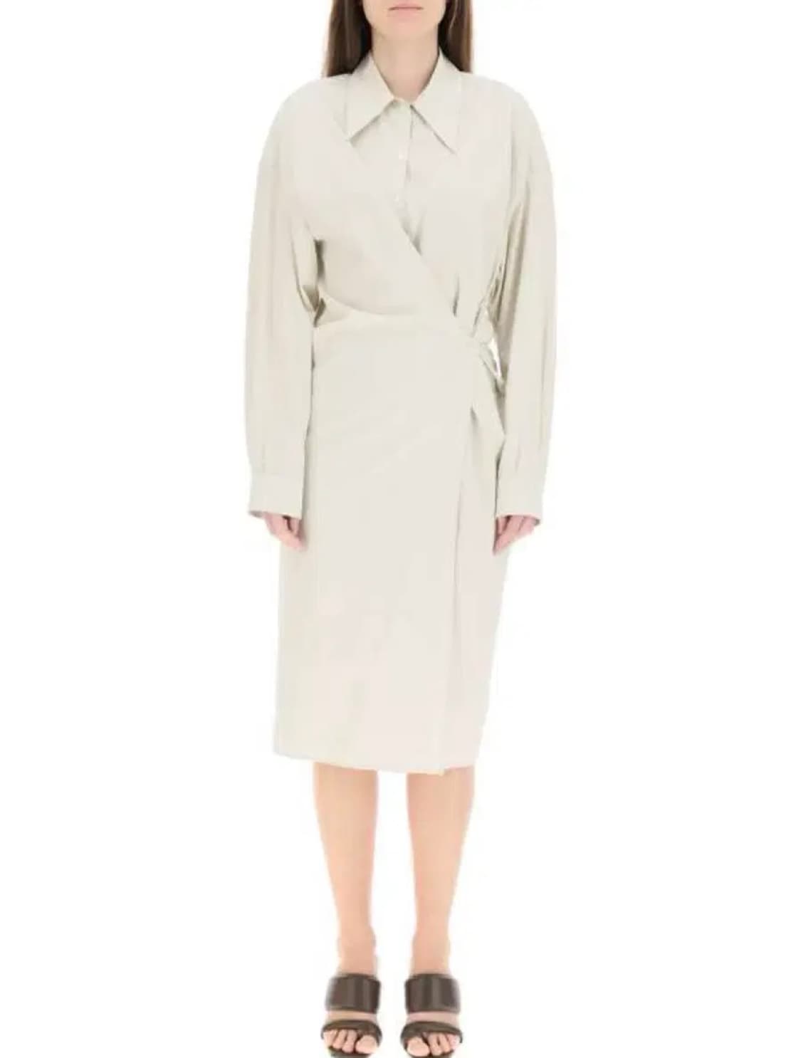 르메르 트위스트 랩 셔츠 원피스 34 상품이미지1