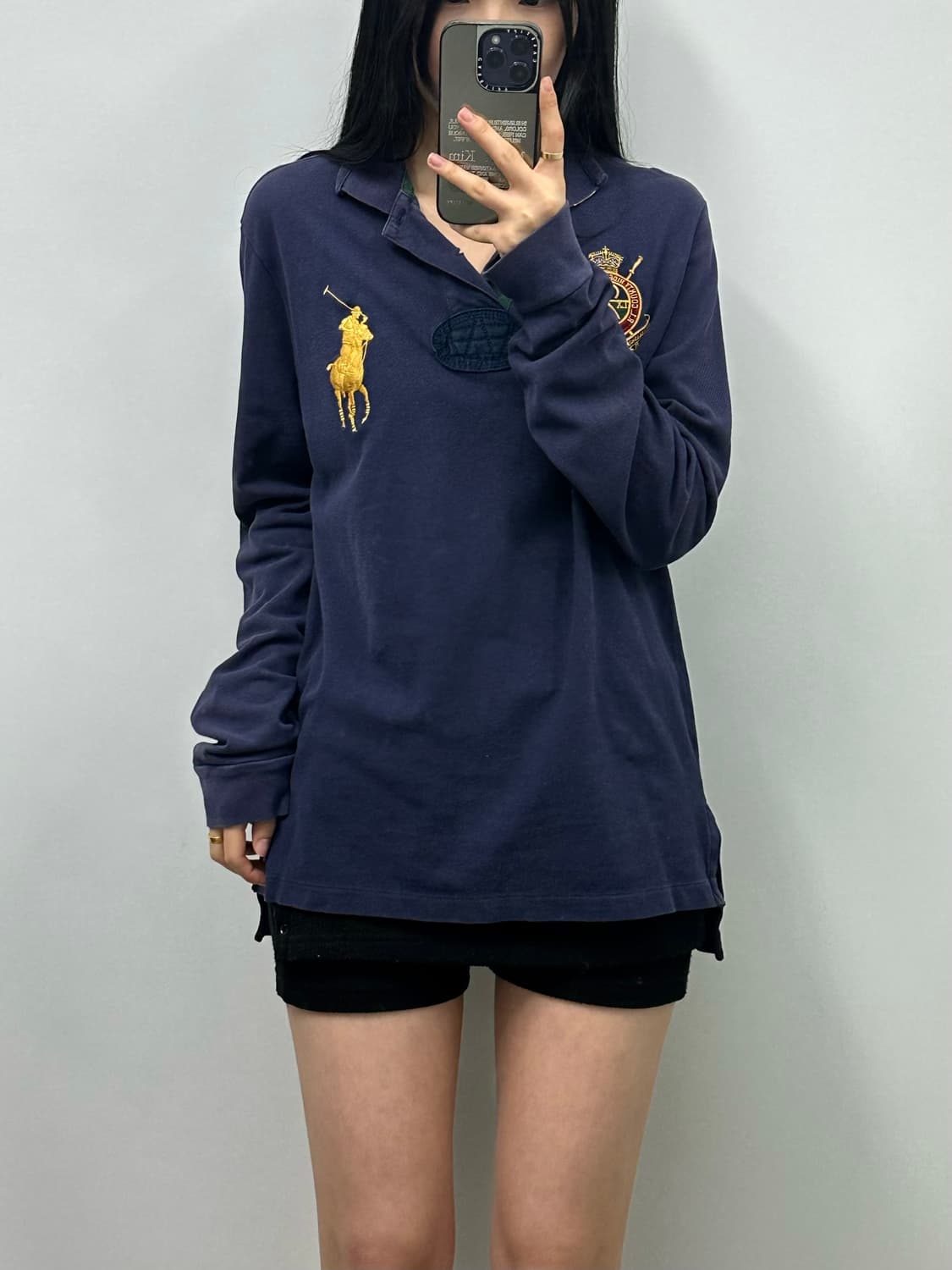 폴로 랄프로렌 빅포니 긴팔 카라 티셔츠 상품이미지1