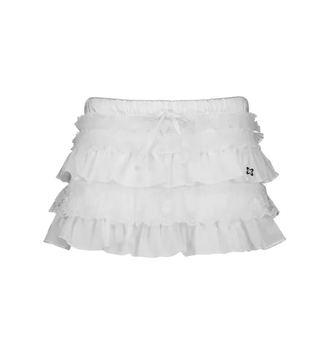 셋업이엑스이 튜튜 믹스 스커트 팬츠 상품이미지1