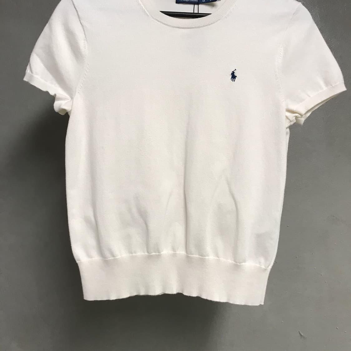 폴로 랄프로렌 QR 반팔 니트 S(W) 상품이미지3