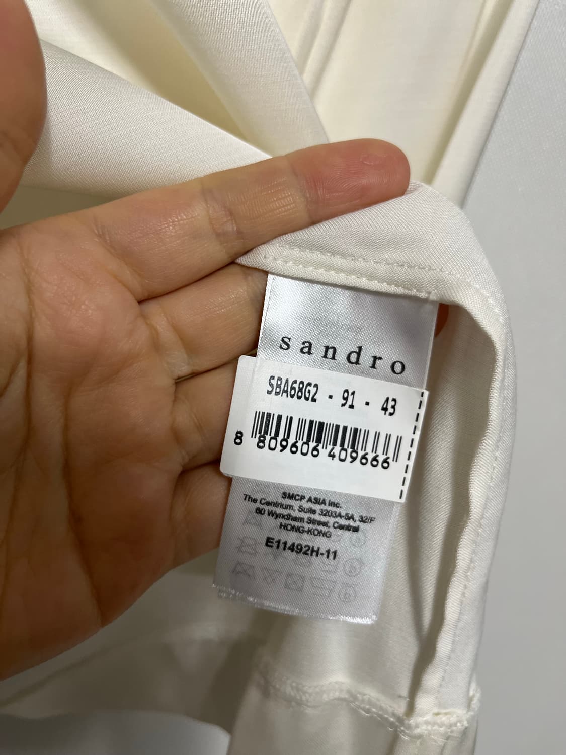 sandro 산드로 실크 셔츠 블라우스 1사이즈 상품이미지3