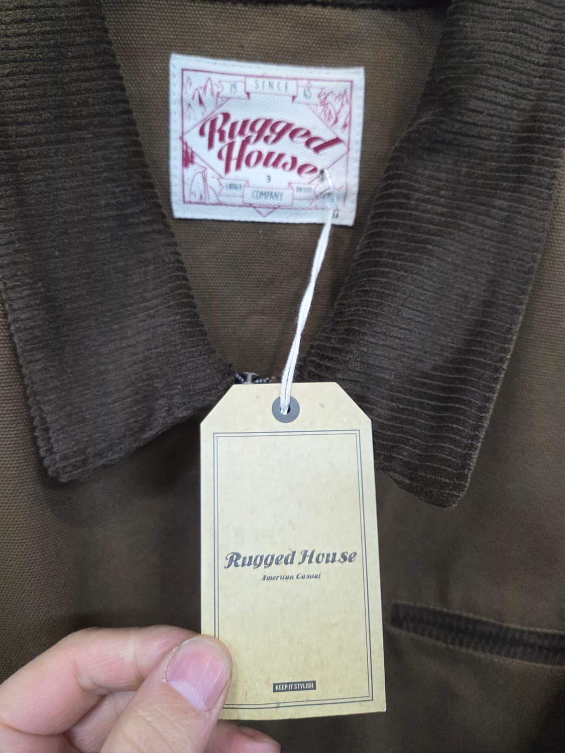 러기드하우스 빅사이즈 캔버스 워크웨어 초어자켓 xxxl xxxxl 상품이미지4