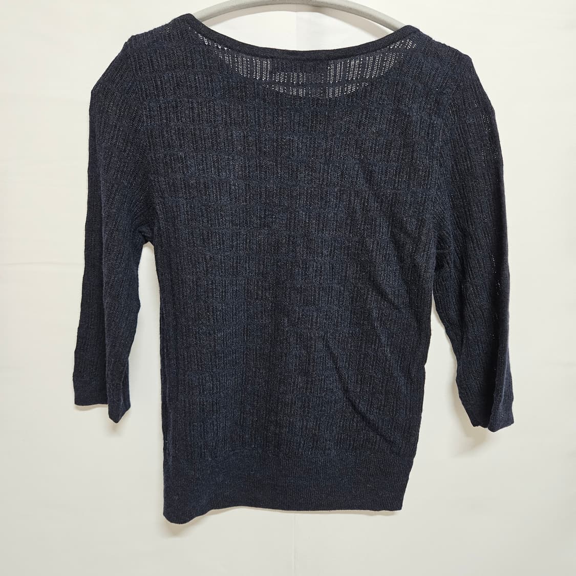 90 시스템 레이온 7부 니트 상품이미지5