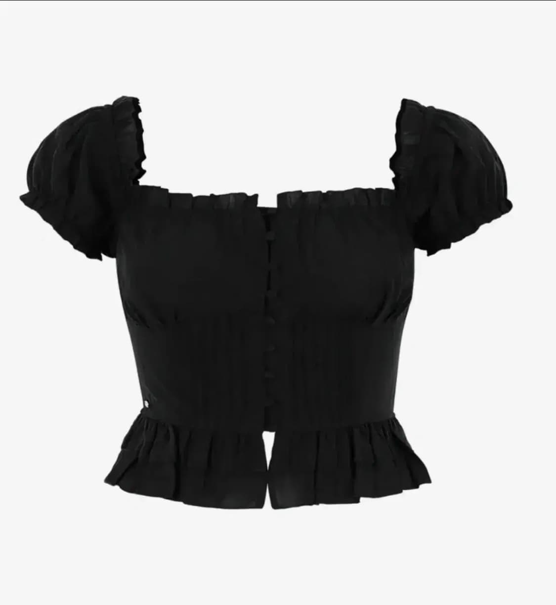 페일제이드 쥴리 블라우스 블랙 M 상품이미지1