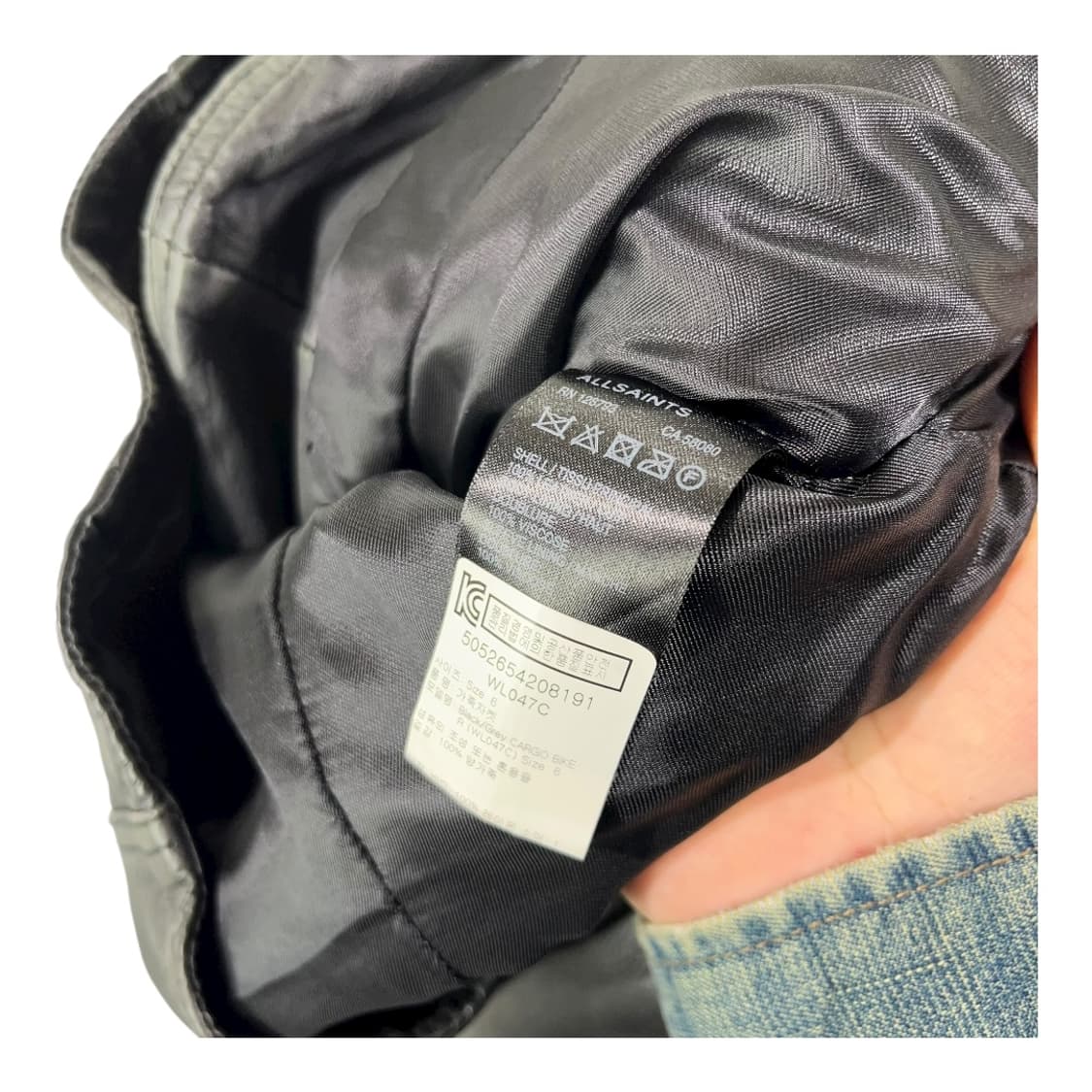 [All Saints] 올세인츠 쉽스킨 라이더 자켓 상품이미지6