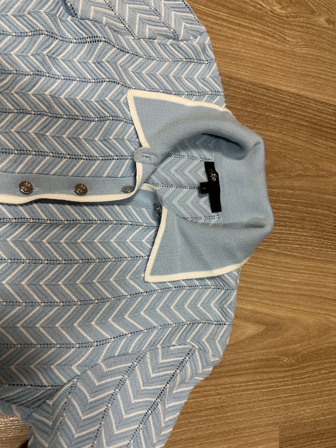 마쥬 헤링본 니트탑 1사이즈 상품이미지8