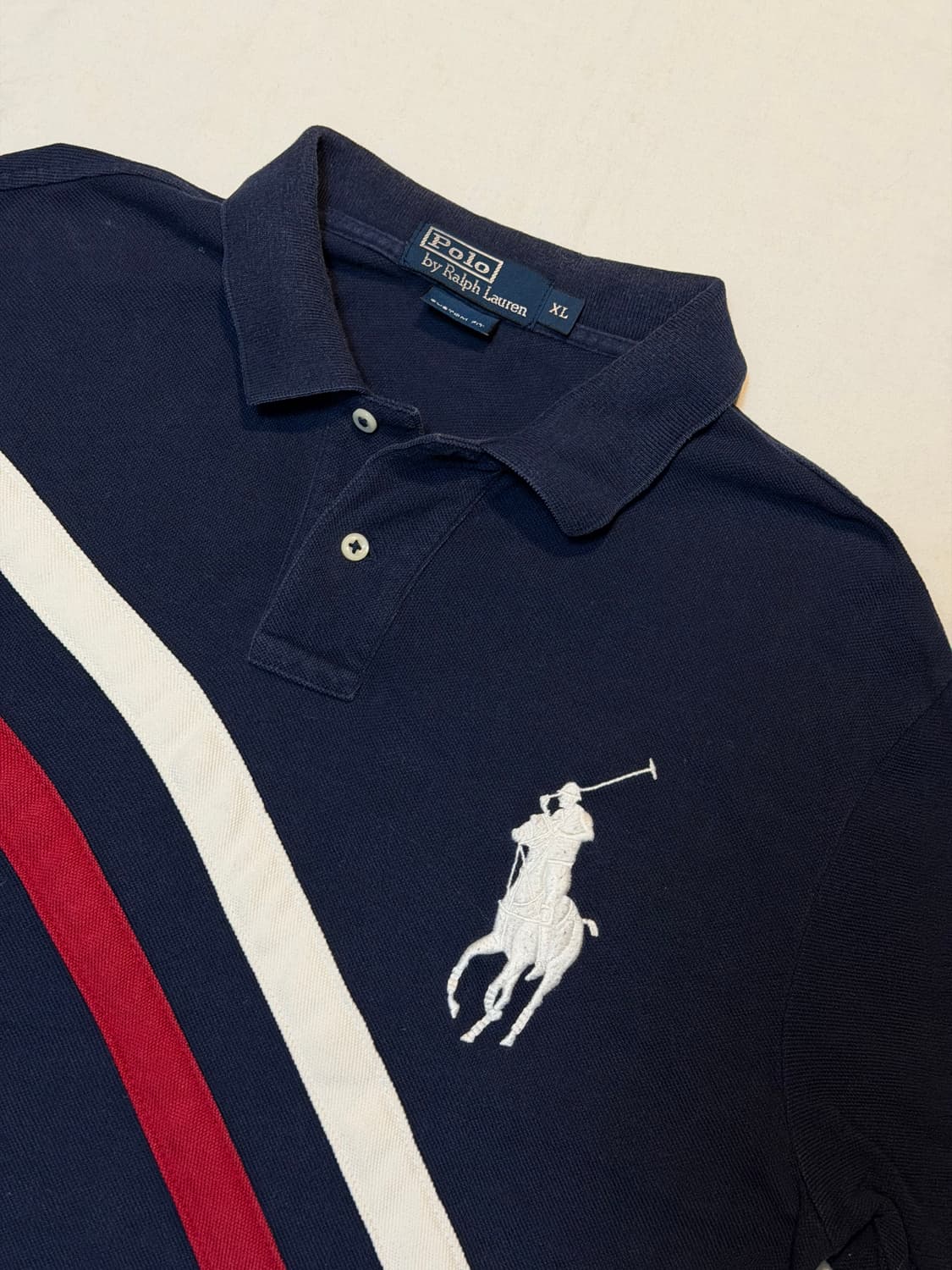 폴로 랄프로렌 빅포니 치프키프 반팔 카라티 네이비 상품이미지2