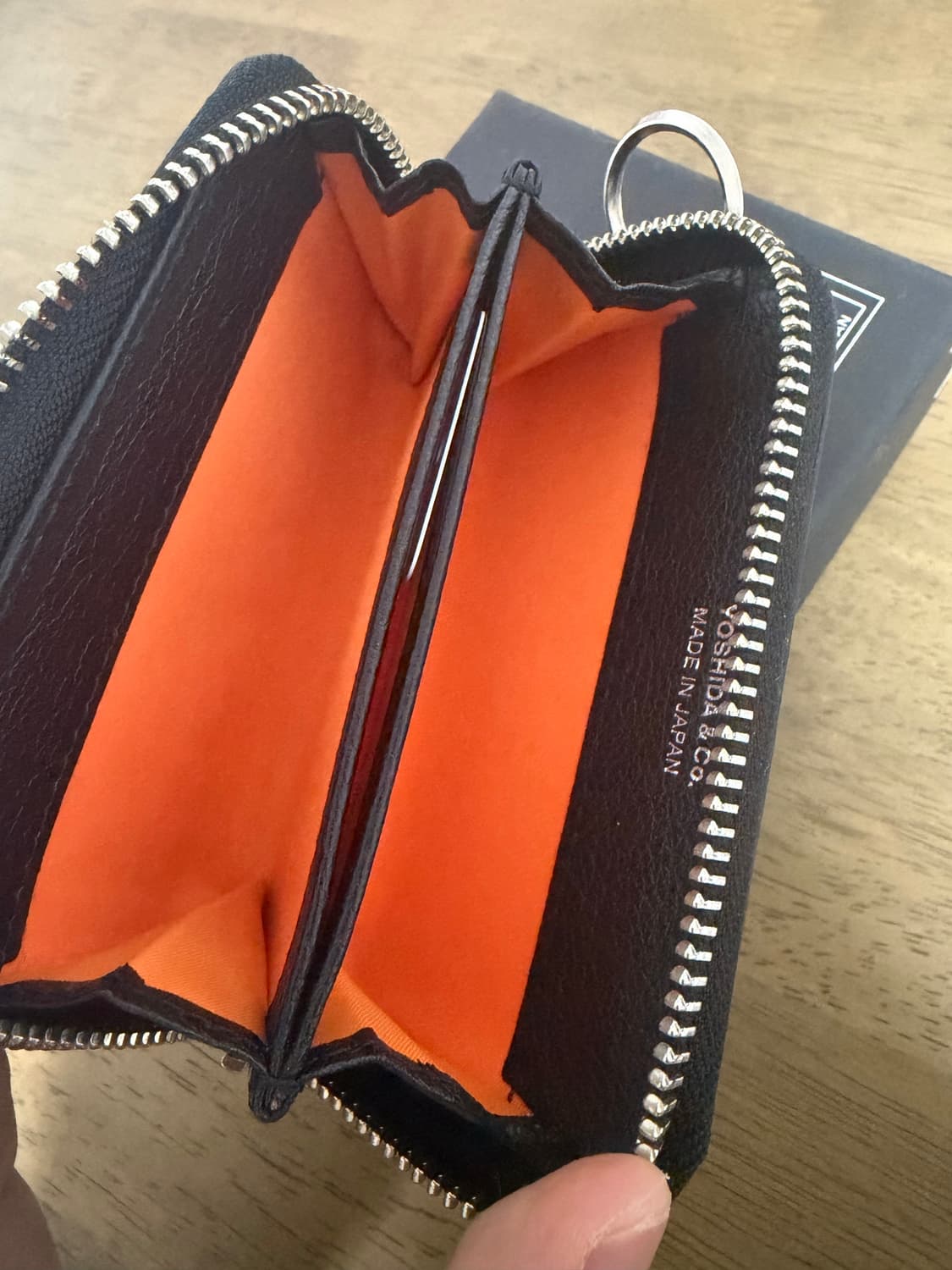 포터 캄 카드 코인 케이스 블랙 상품이미지4