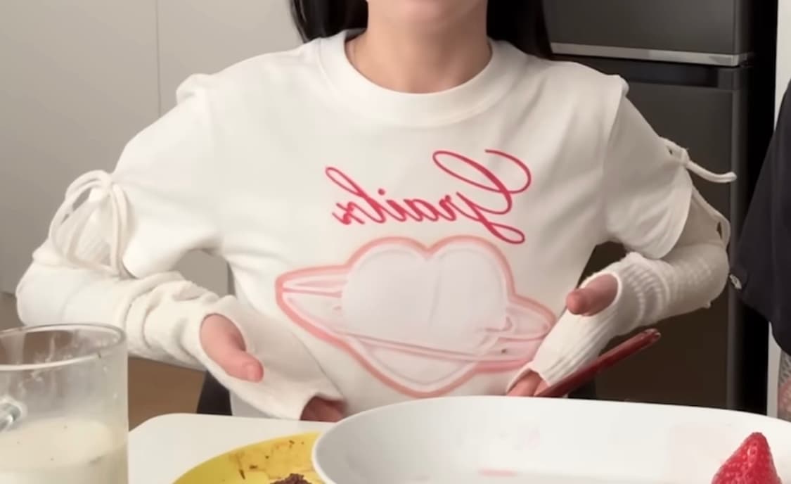 그레일즈 ORBIT CROP T-SHIRTS[WHITE] 상품이미지1
