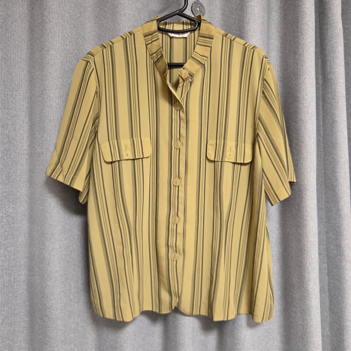 Liberty Hall 빈티지 반팔 셔츠 블라우스 L(100) 상품이미지1