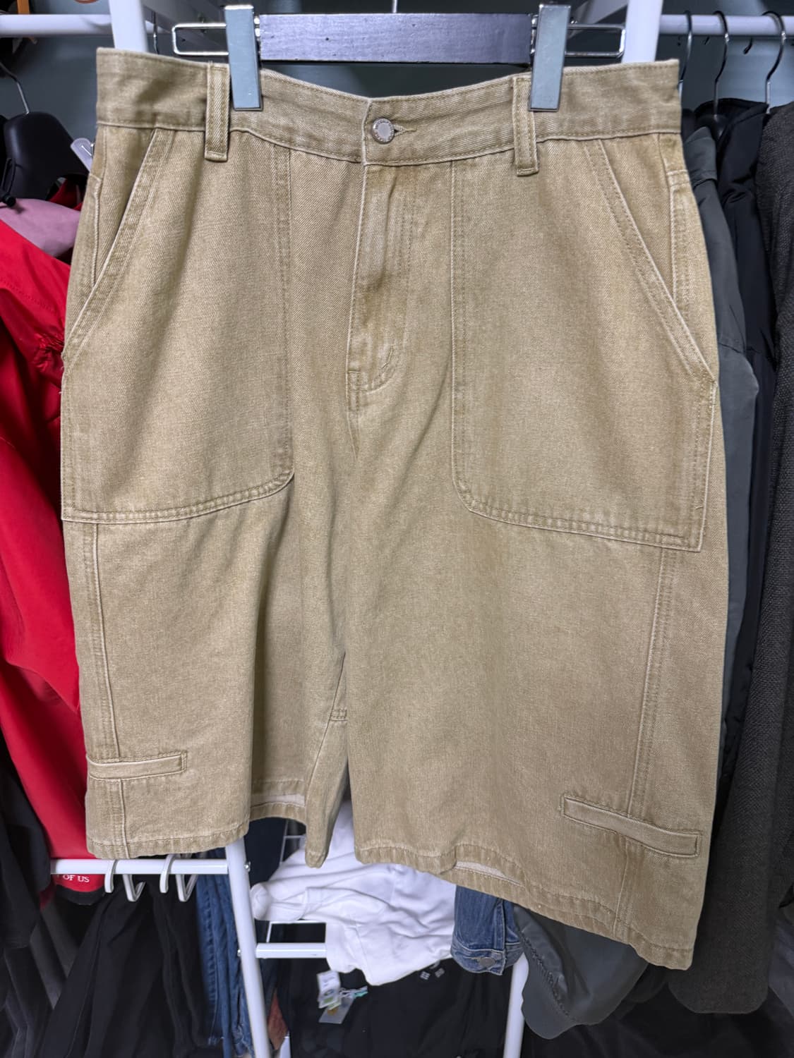 인템포무드 유즈드 워시 버뮤다 팬츠(L) 상품이미지5