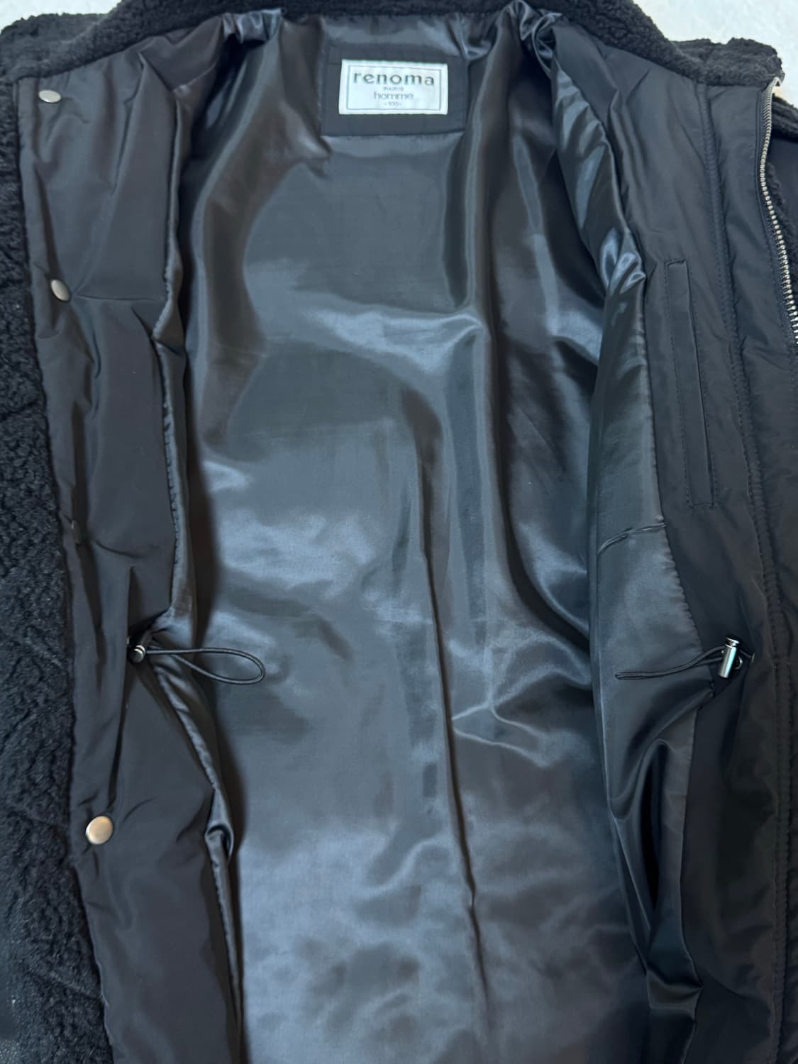 [100]레노마 옴므 고트스킨 구스다운 무스탕 파카 상품이미지5