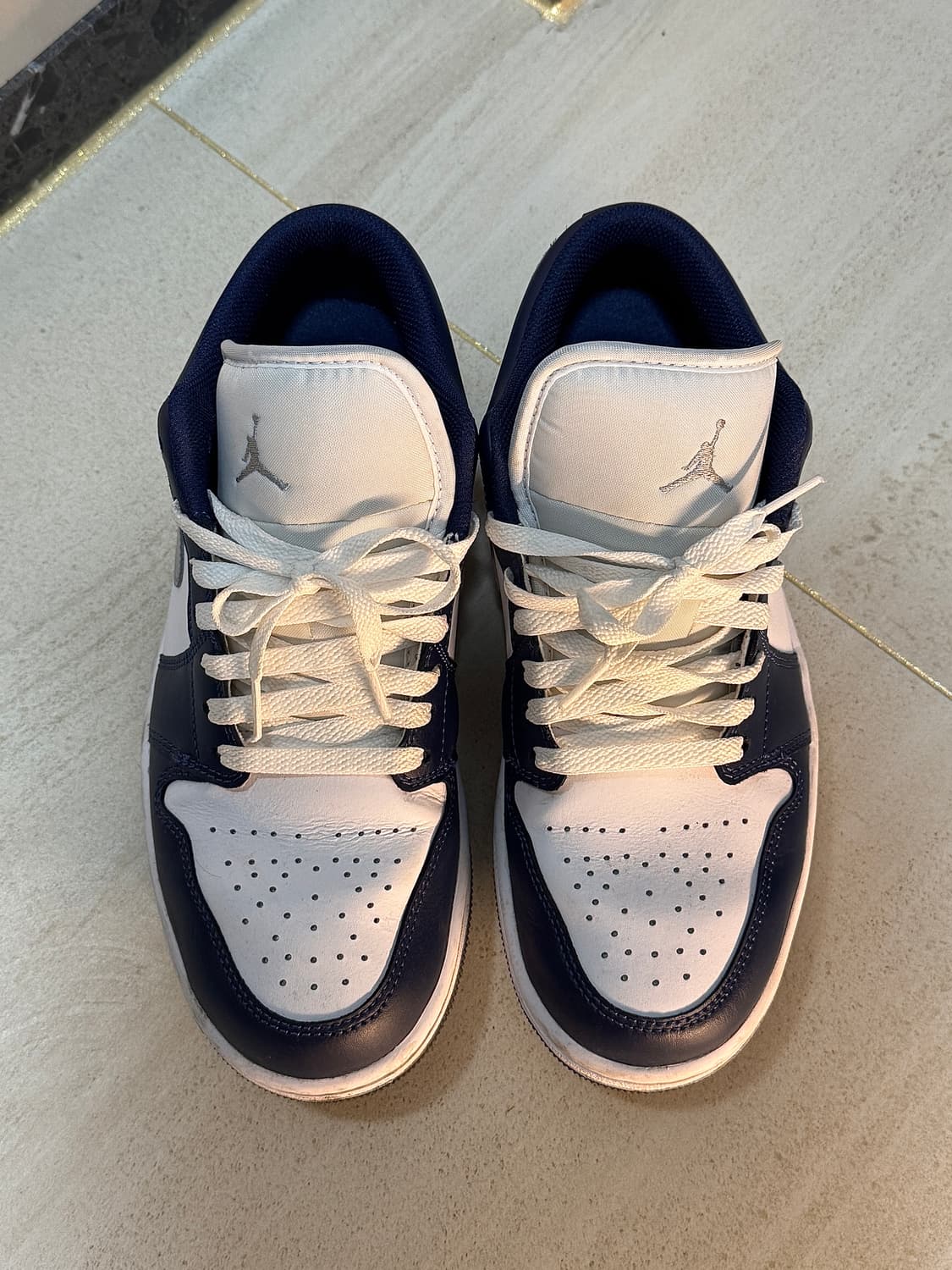 [265] 조던 1 로우 화이트 미드나잇 네이비 상품이미지2