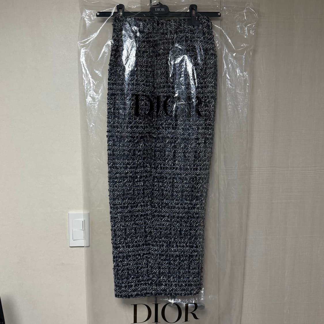 디올 런웨이 트위드 팬츠 48 (옷걸이,인보이스⭕️) 상품이미지4
