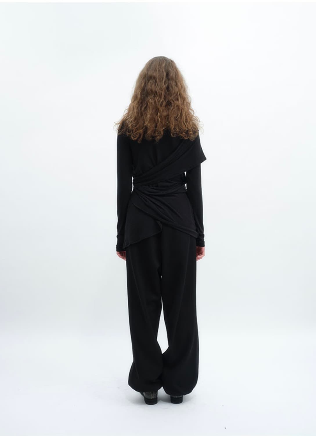 wrap jersey tshirt (m) 상품이미지4