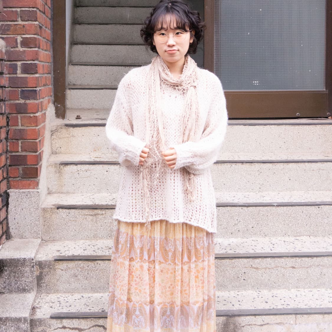 봄빛 성근짜임 니트 상품이미지10