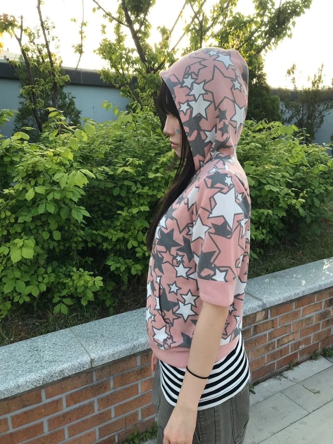Regard Croissant Star Zip Hoodie 상품이미지2